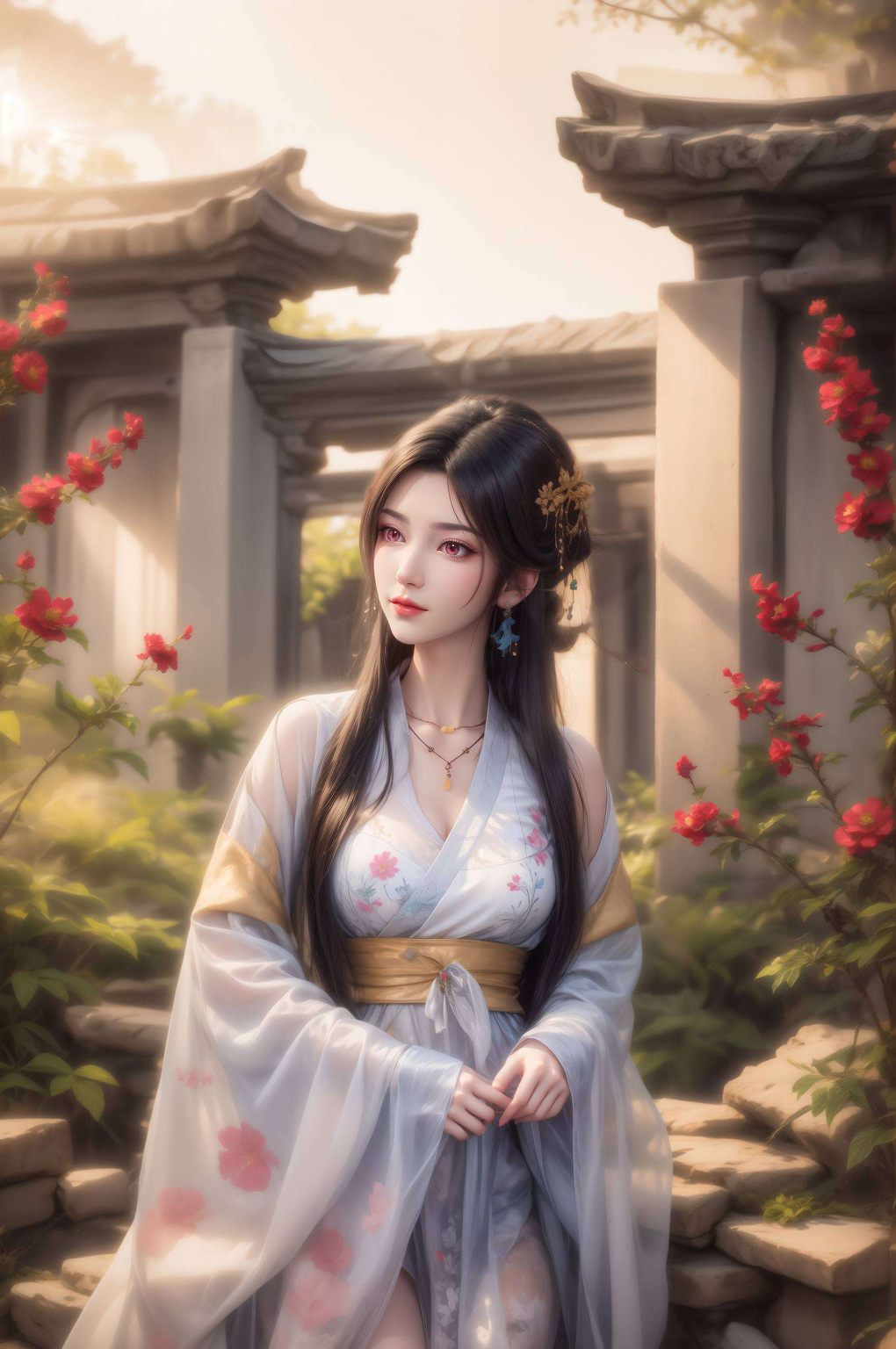 元尊夭夭AI图片壁纸，护眼壁纸平板墙纸，高清图文精选集