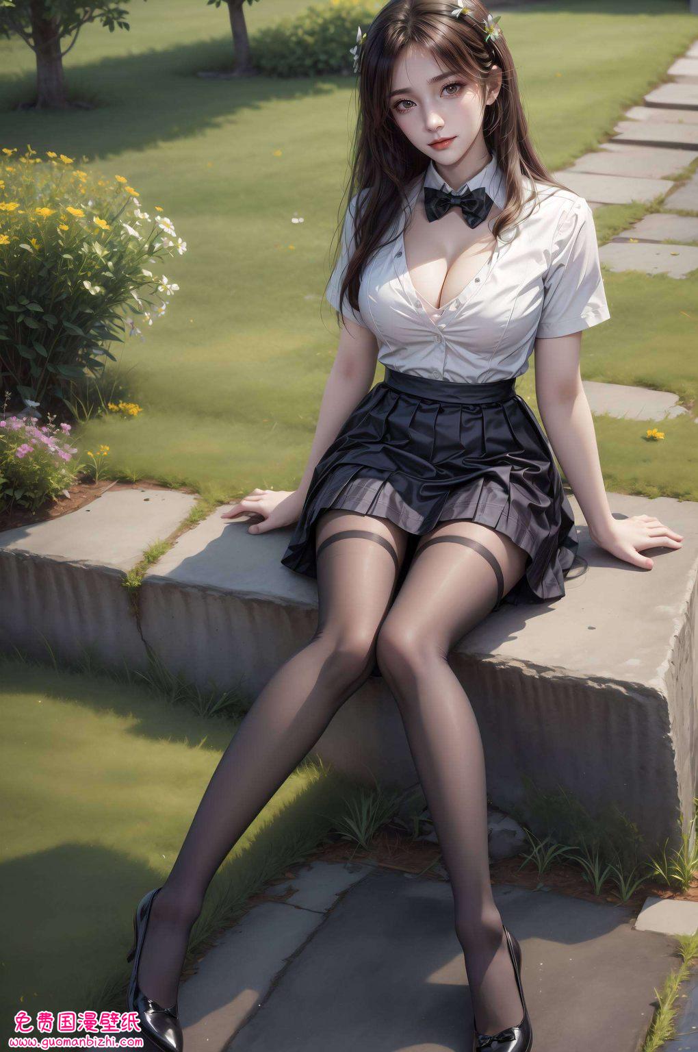 徐欣精选：AIGC游戏AI动漫人物，Win10唯美手机壁纸，小蛮腰高清壁纸集