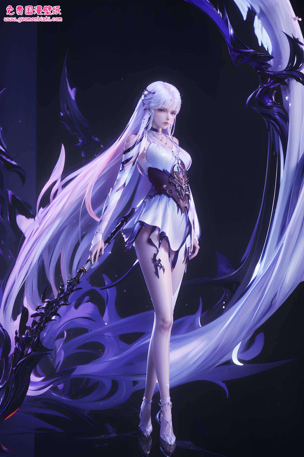 特集·极简壁纸与平板古风漫画壁纸：圣采儿动态壁纸超清4K全屏精选