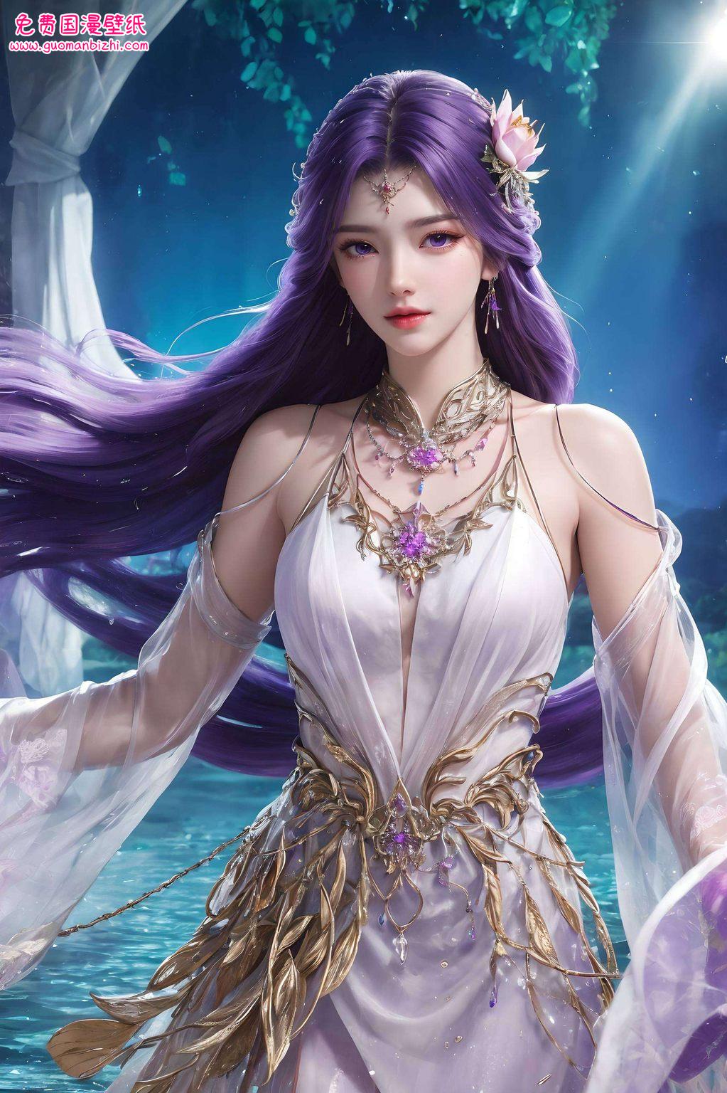 AI绘画古风云曦壁纸下载，高清电脑专用，免费畅享暗黑系之美。