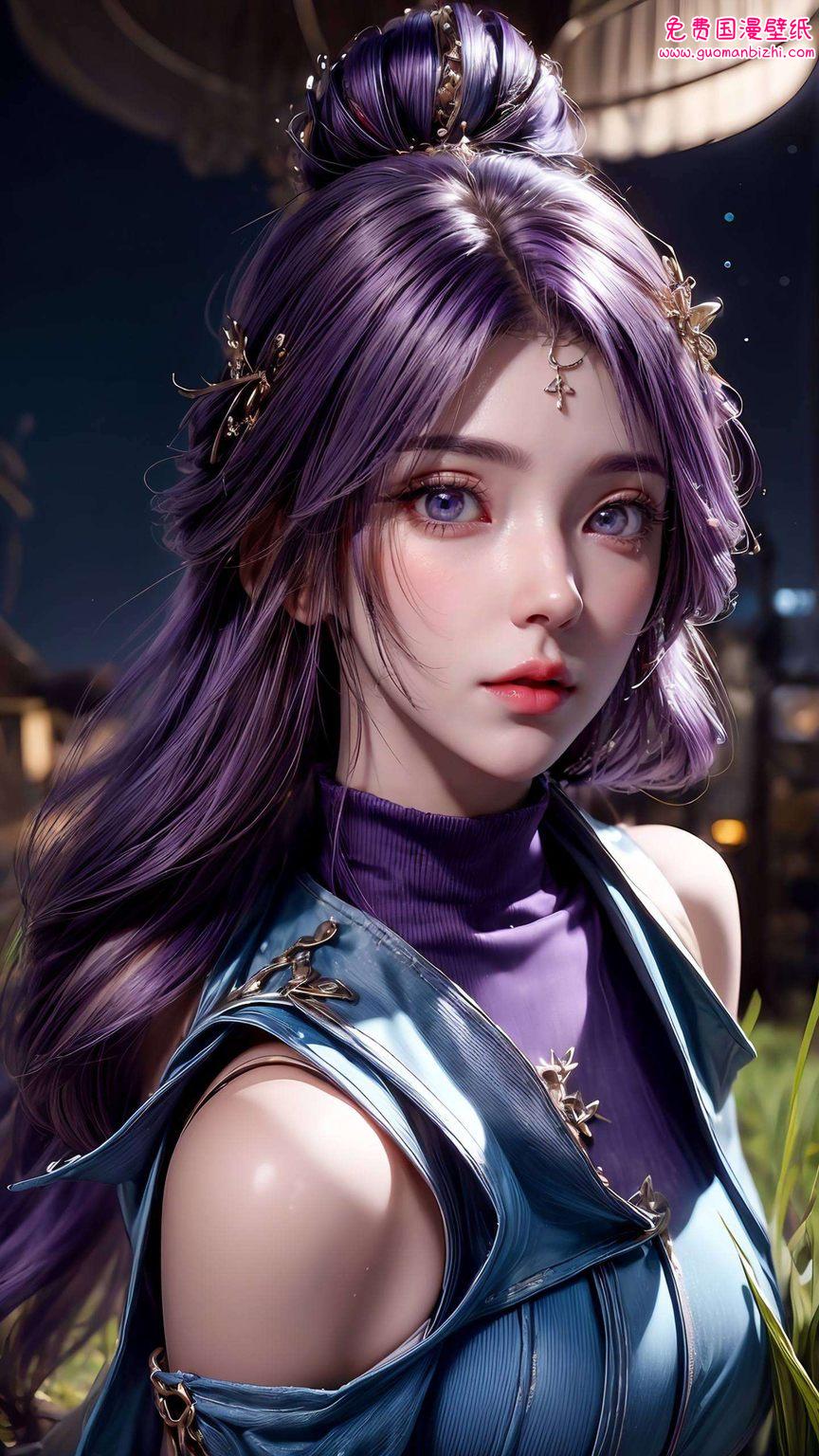 AI壁纸集锦：斗破苍穹云曦动漫壁纸，平板古风壁纸盛宴