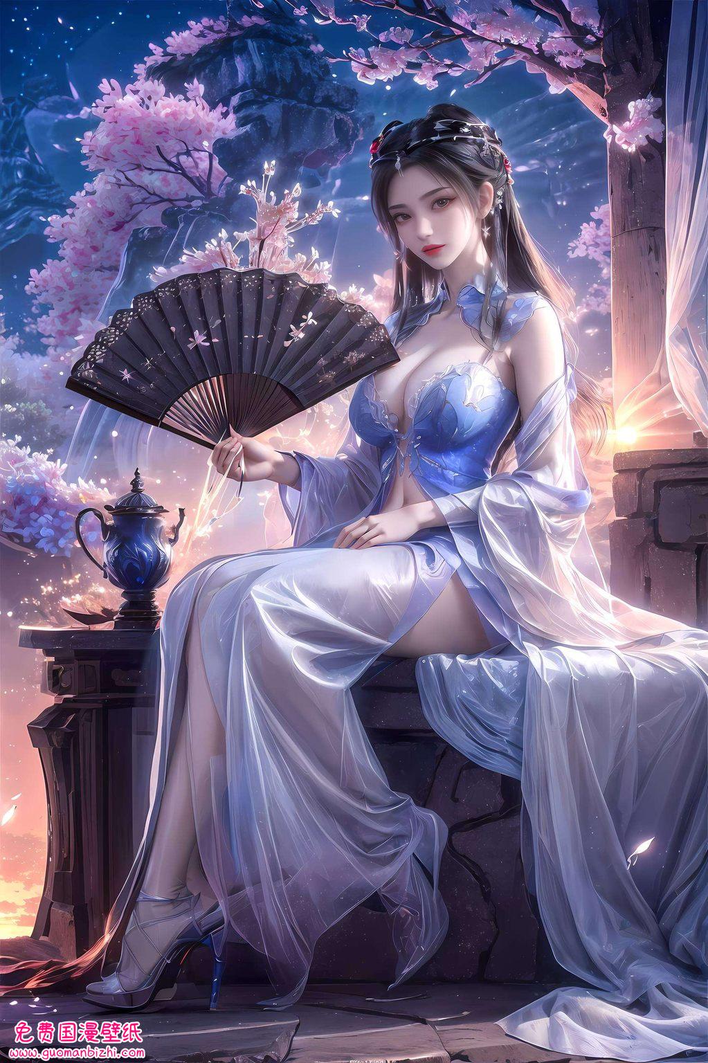 仙逆壁纸：李慕婉大婚照片——大家都在找的免费古风漫画壁纸分享，手机必备！