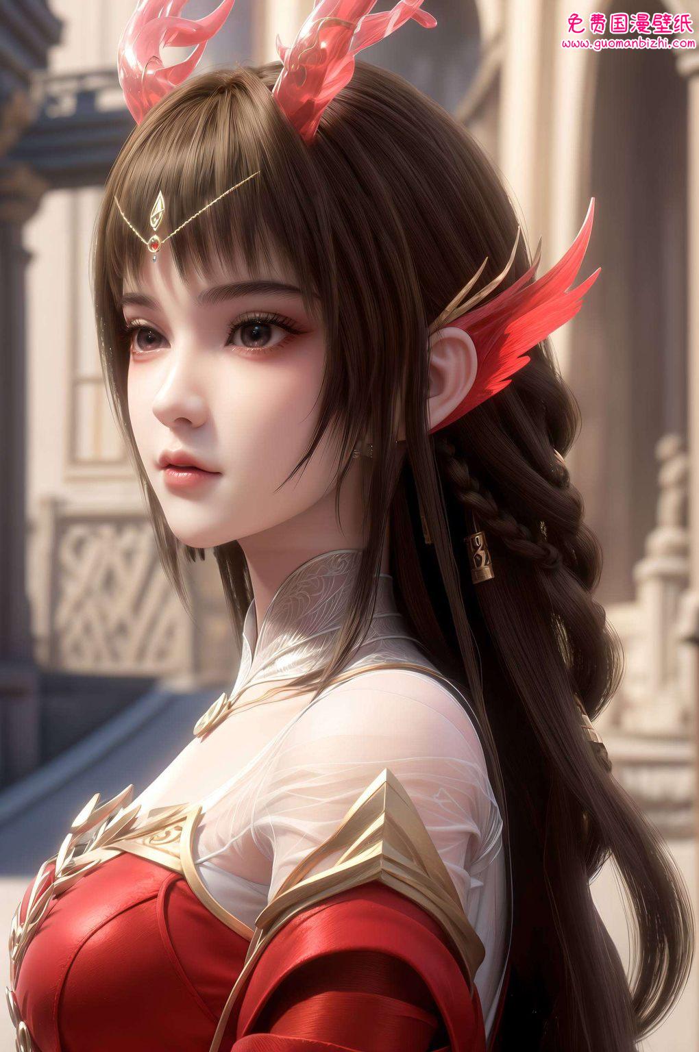 百炼成神龙族云落——AI绘画免费壁纸秀，平板古风漫画壁纸盛宴