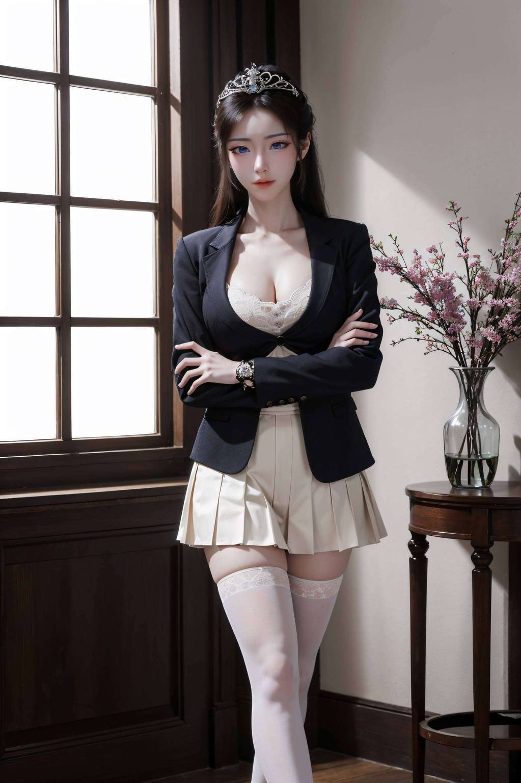 AI生成精细角色,王者荣耀瑶二次元壁纸,专为Win10打造背景图片 AI生成精细角色,王者荣耀瑶二次元壁纸,专为Win10打造背景图片