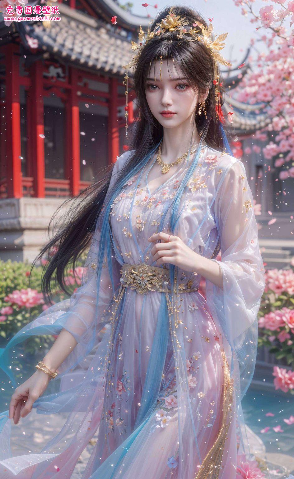 李慕婉精选：AI角色壁纸，免费高清壁纸包，Win10专属背景图片集