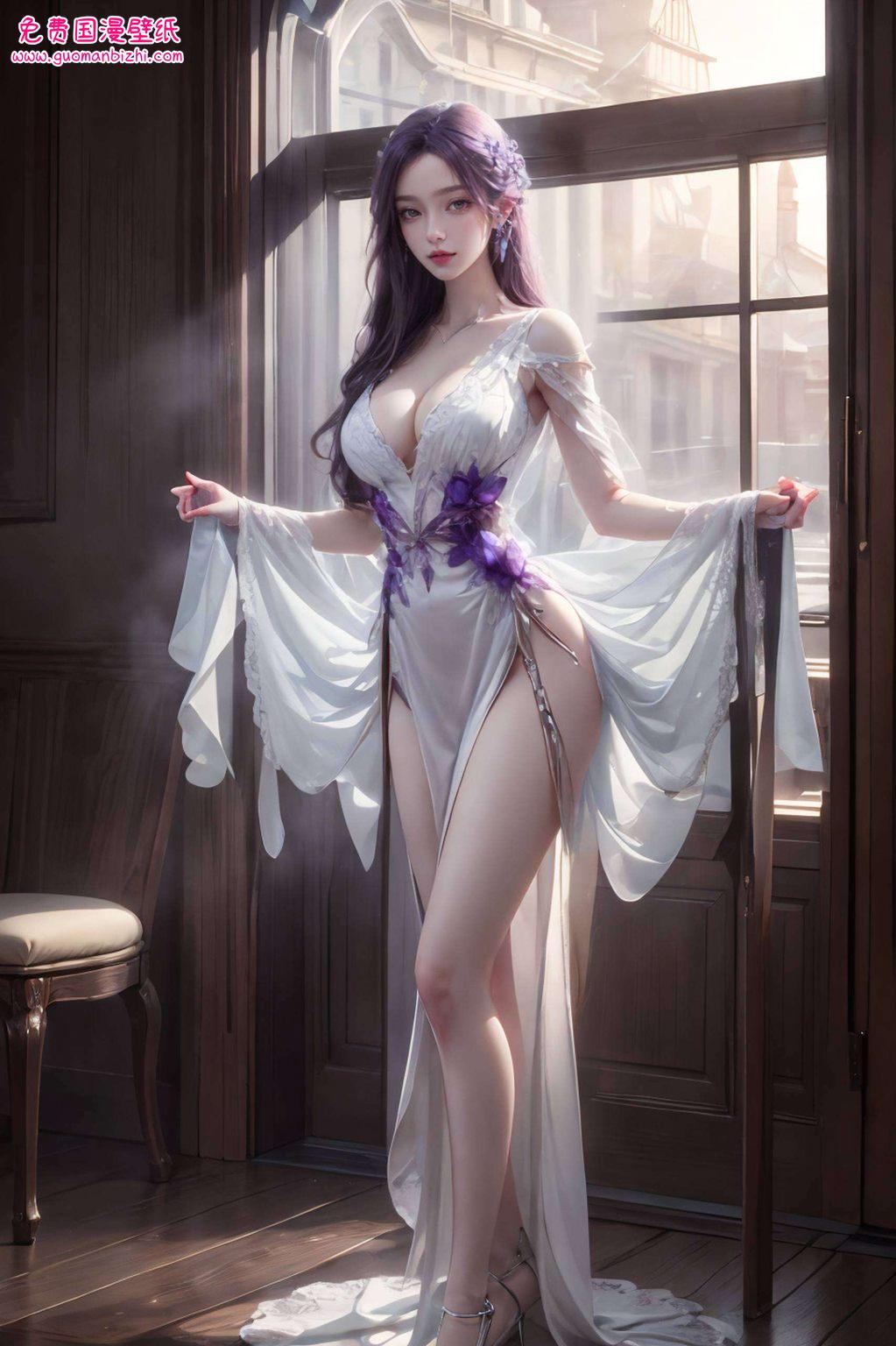 AI素材精选，动漫壁纸盛宴：火灵儿云曦清漪合并，古风漫画壁纸集锦