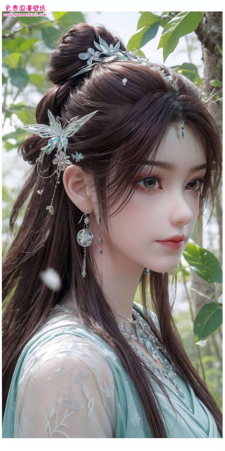 叶倾仙壁纸三屏集：AI创造免费装饰，手机桌面美图下载盛宴