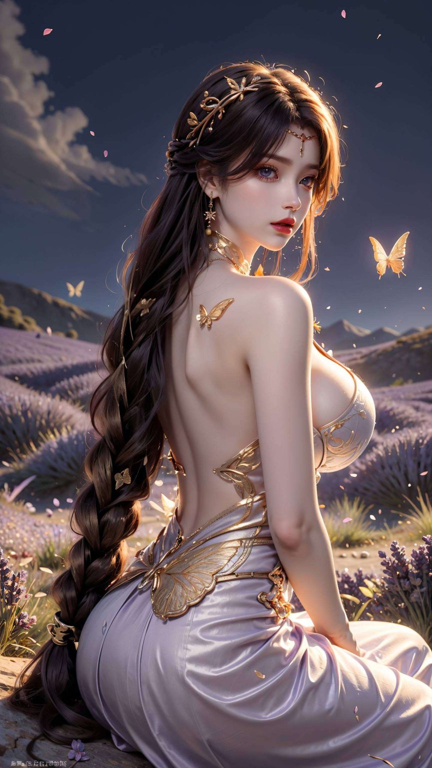 完美世界云曦AI壁纸：精细角色演绎，iPhone粉色浪漫