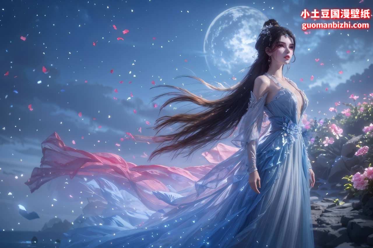 ai电脑壁纸:国漫女神之李慕婉(4K超高清 颜值欣赏)