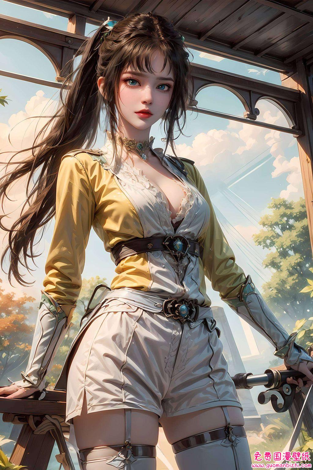 少年歌行司空千落图片壁纸全身超美：AI创造AIGC游戏壁纸，iPhone Ins风尽显魅力