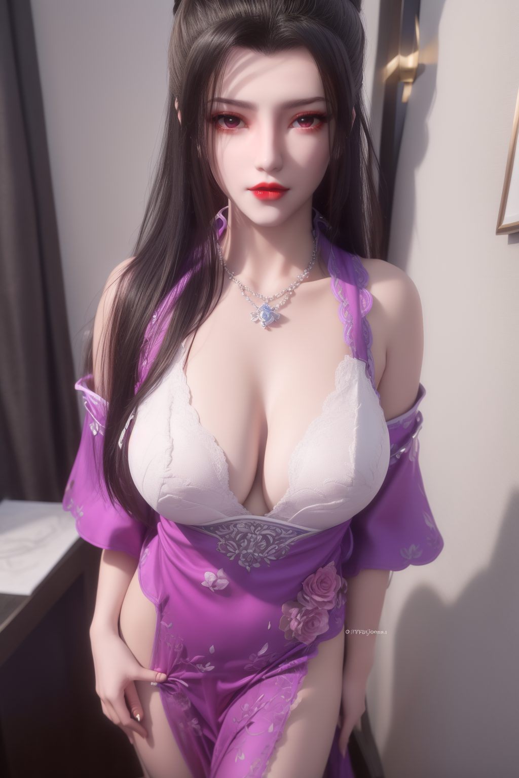 国漫仙逆柳眉AI范例壁纸，高清护眼手机墙纸图文集。