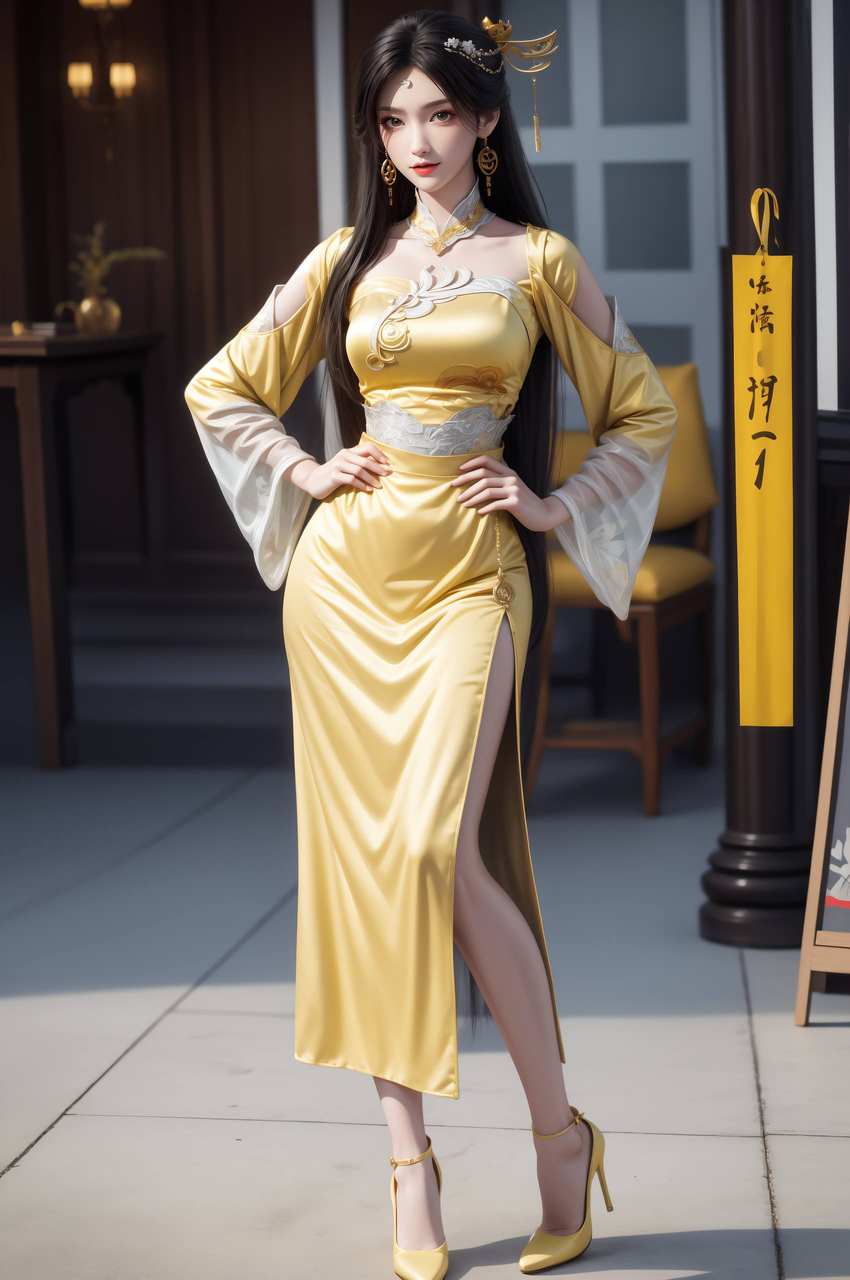 ai绘画模板:诛仙动画 : 金瓶儿 4K 超清手机壁纸 ai绘画模板:诛仙动画 : 金瓶儿 4K 超清手机壁纸