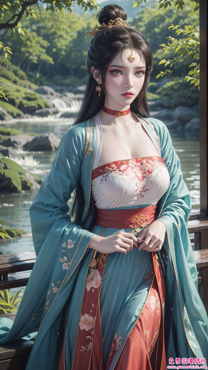 AI创作AIGC,墨云仙逆古风漫画壁纸,护眼电脑专用 AI创作AIGC,墨云仙逆古风漫画壁纸,护眼电脑专用