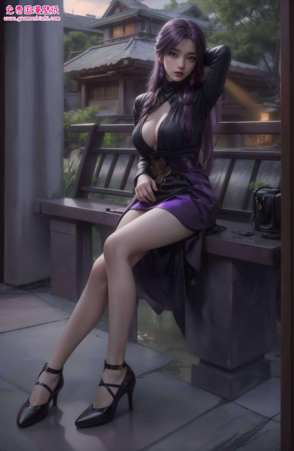 云曦的珍藏：AI动漫人物完美像素锁屏壁纸头像集