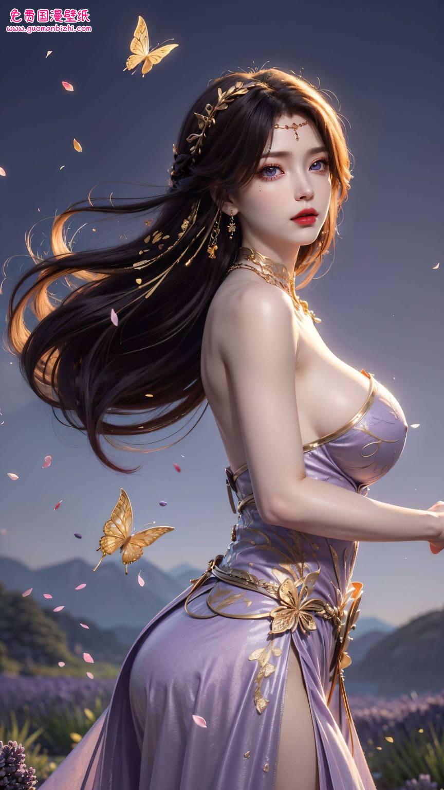 云曦壁纸双屏高清——AI壁纸素材，免费壁纸秀，iPhone动画壁纸集锦