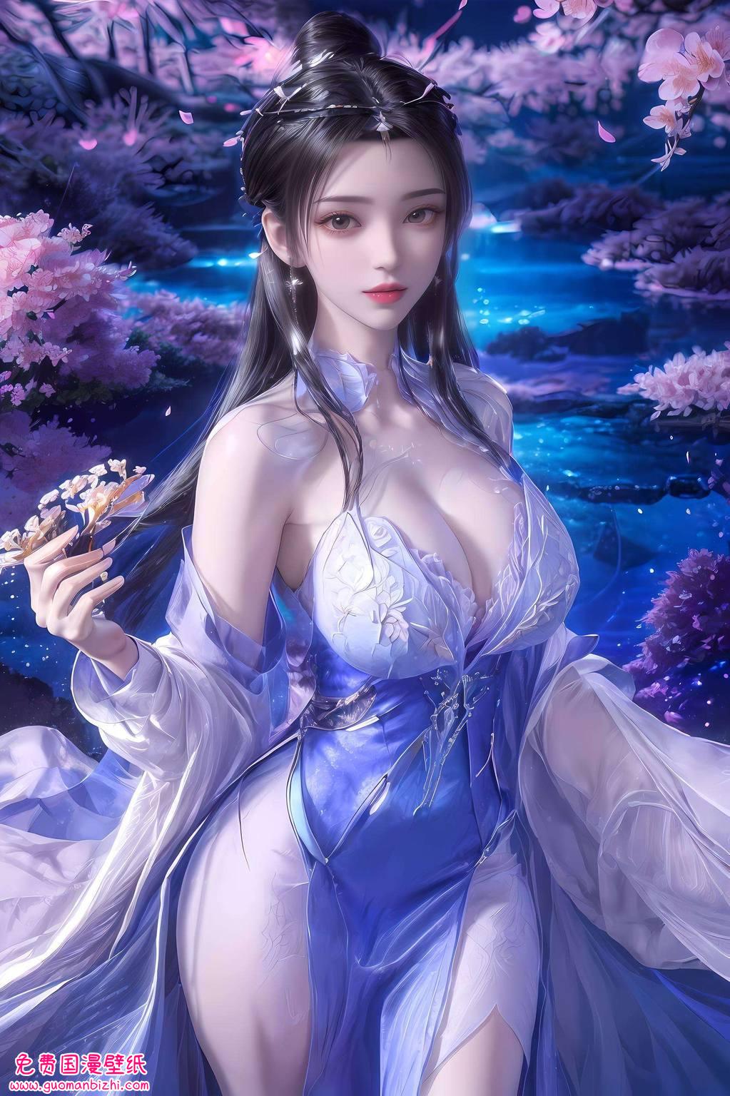 李慕婉动漫原图壁纸高清——AI图片壁纸，护眼平板桌面必备