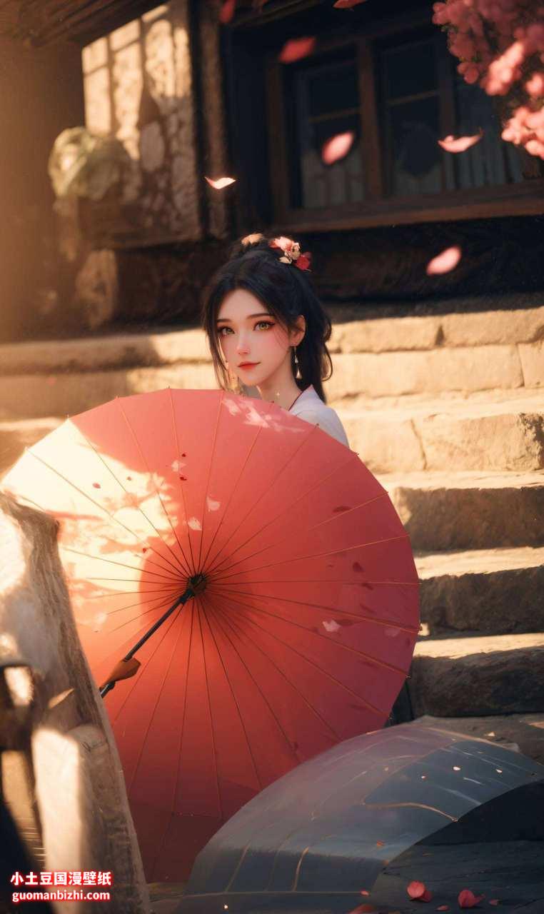 南宫夕儿炫彩壁纸完美像素win10桌面图片