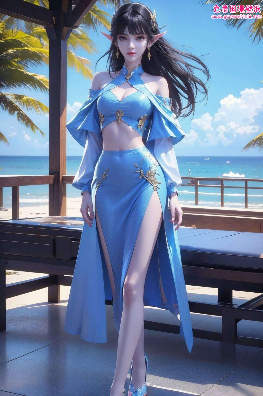 凤清儿全身壁纸集：屏保壁纸免费下载，安卓桌面主题美化必备