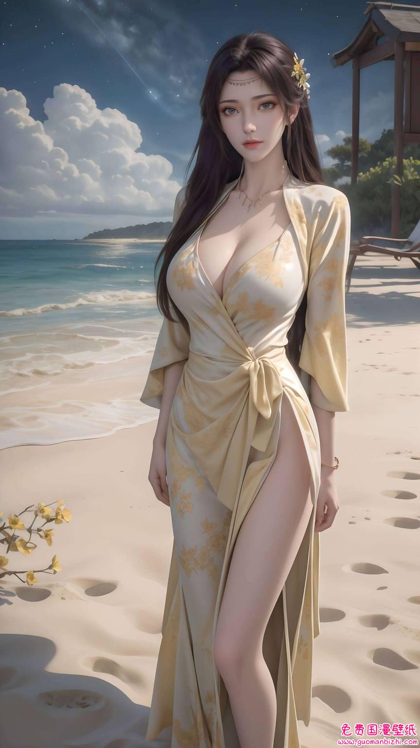 AI角色AIGC免费壁纸分享：手机古风蒸汽壁纸推荐云韵