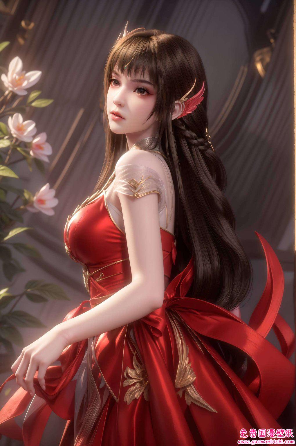 百炼成神云落：AIGC素材二次元壁纸，安卓1920×1080高清壁纸集锦