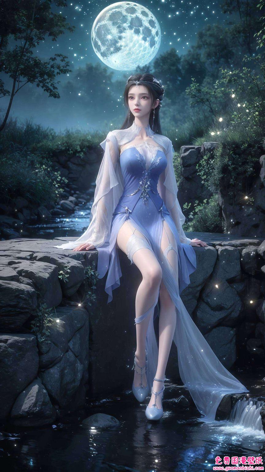 王林李慕婉精选：AI图片素材，免费壁纸合集，Win10专属壁纸集锦