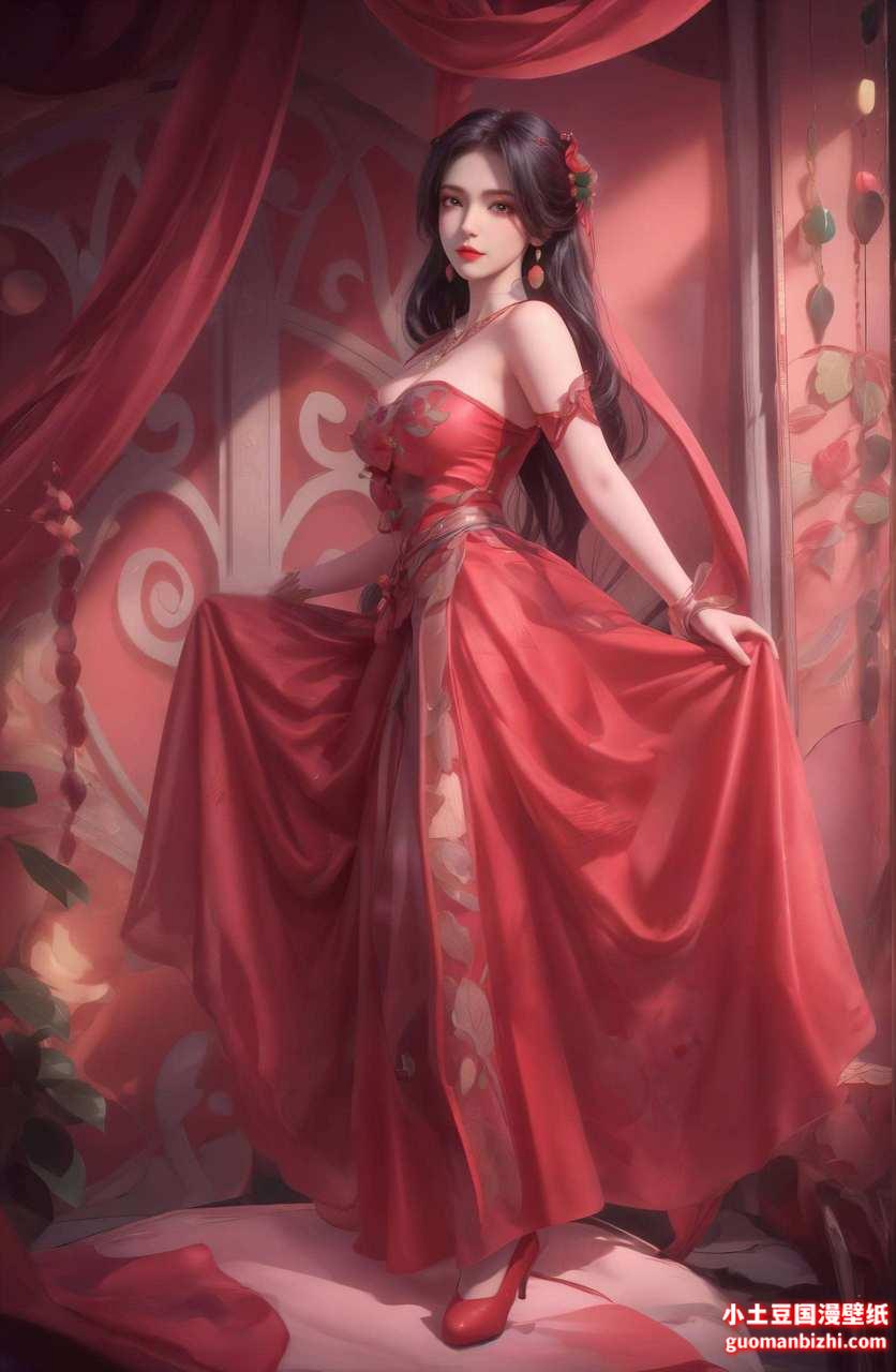 即墨花雪辫子护眼壁纸精细角色安卓粉色