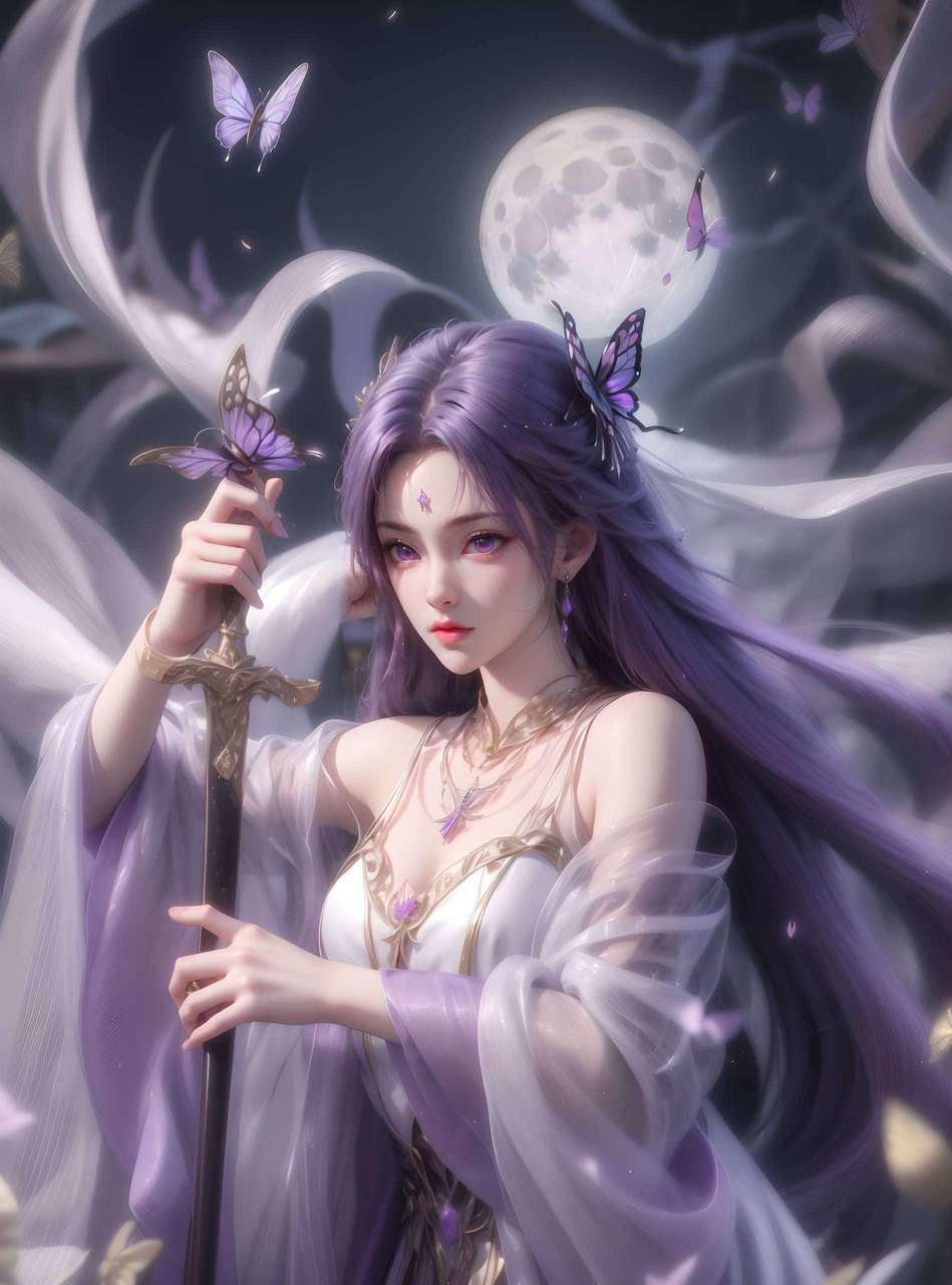 云曦同人图震撼精细角色win10壁纸ins风下载