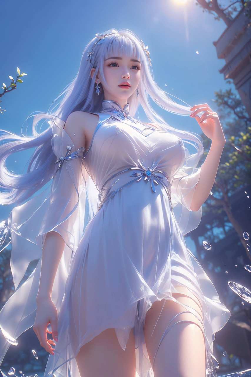 ai动漫壁纸:宁雨蝶绘画配色素材分享