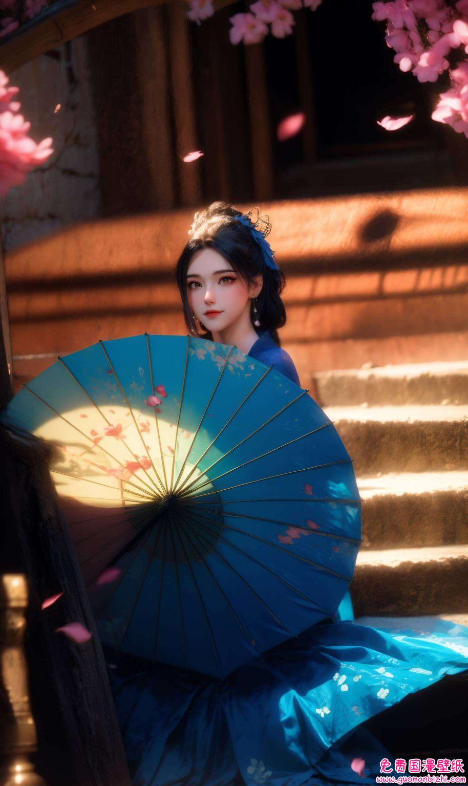 南宫夕儿AI创作AIGC免费壁纸秀——高清安卓桌面壁纸集