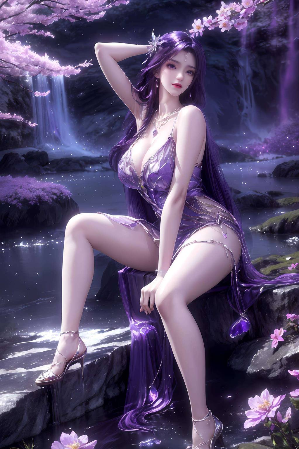 云曦高清半屏壁纸：AI图片AIGC免费壁纸下载，iPhoneins风精选