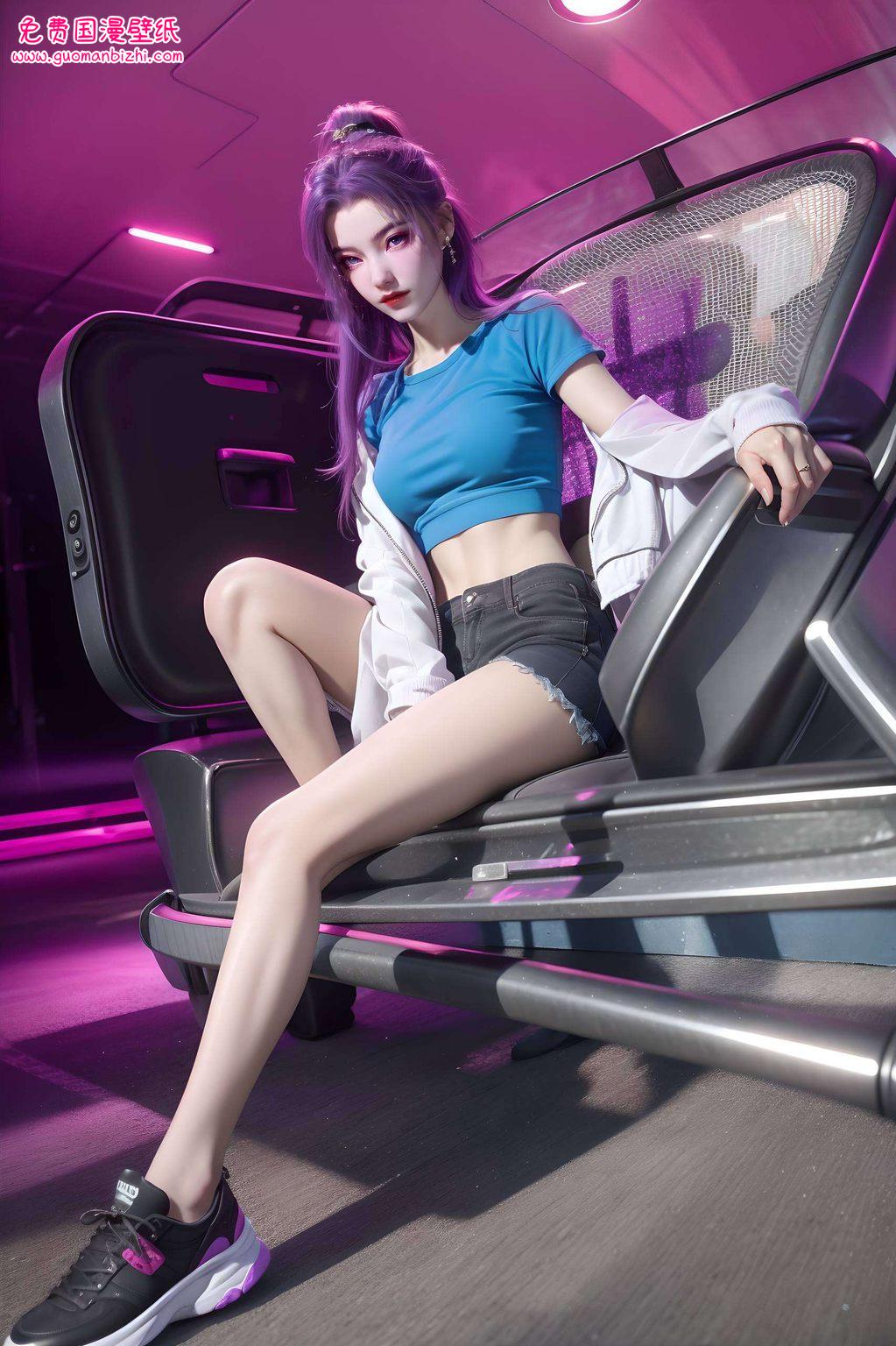 师兄啊师兄云霄壁纸，AI角色极简与电脑锁屏壁纸共舞圆环之中。