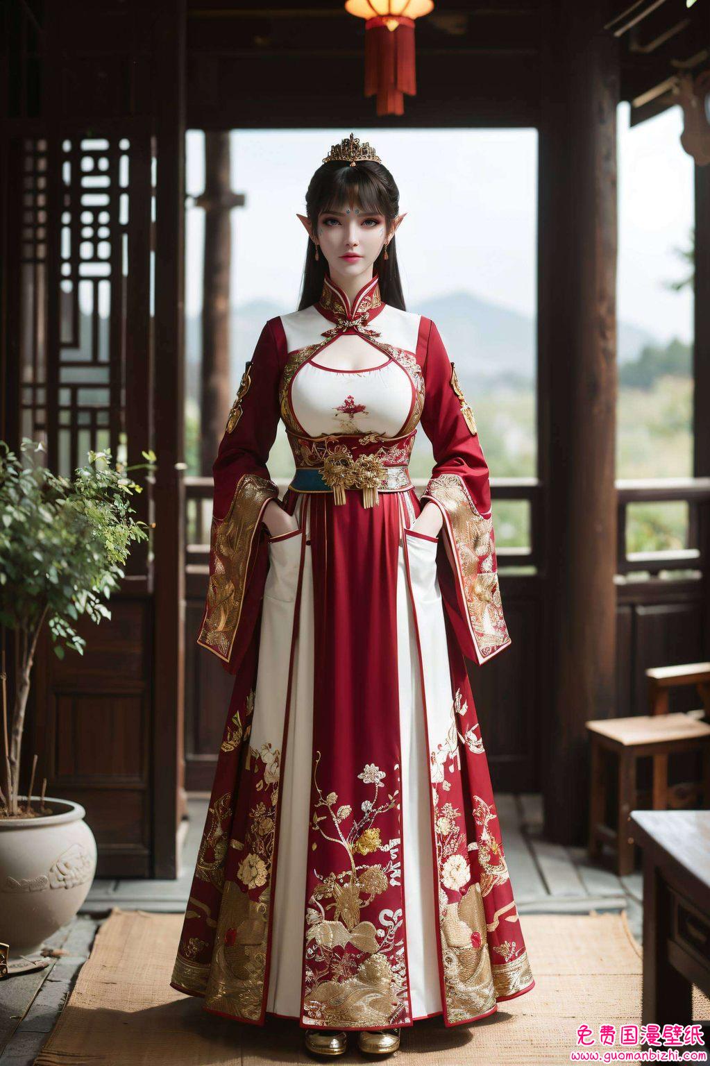 AI壁纸集锦：凤清儿最新高清4k，免费壁纸合集，电脑可爱风壁纸精选。