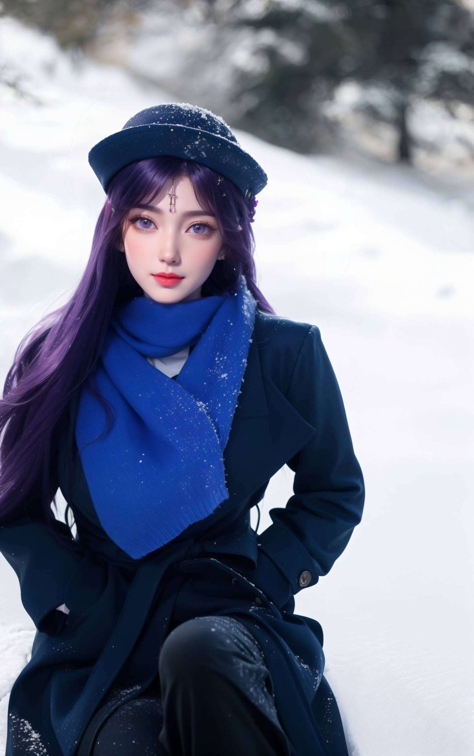 古香古色平板壁纸，AI动漫人物风采，云曦小小曦大头卡通，动漫壁纸精选集。