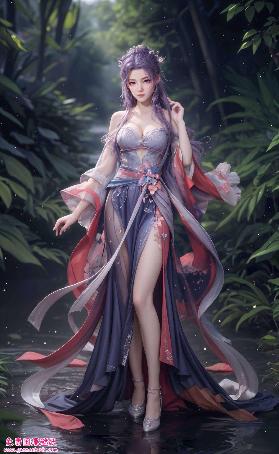 师兄啊师兄中间片段：AI范例AIGC游戏壁纸 & PC漫画壁纸云霄精选