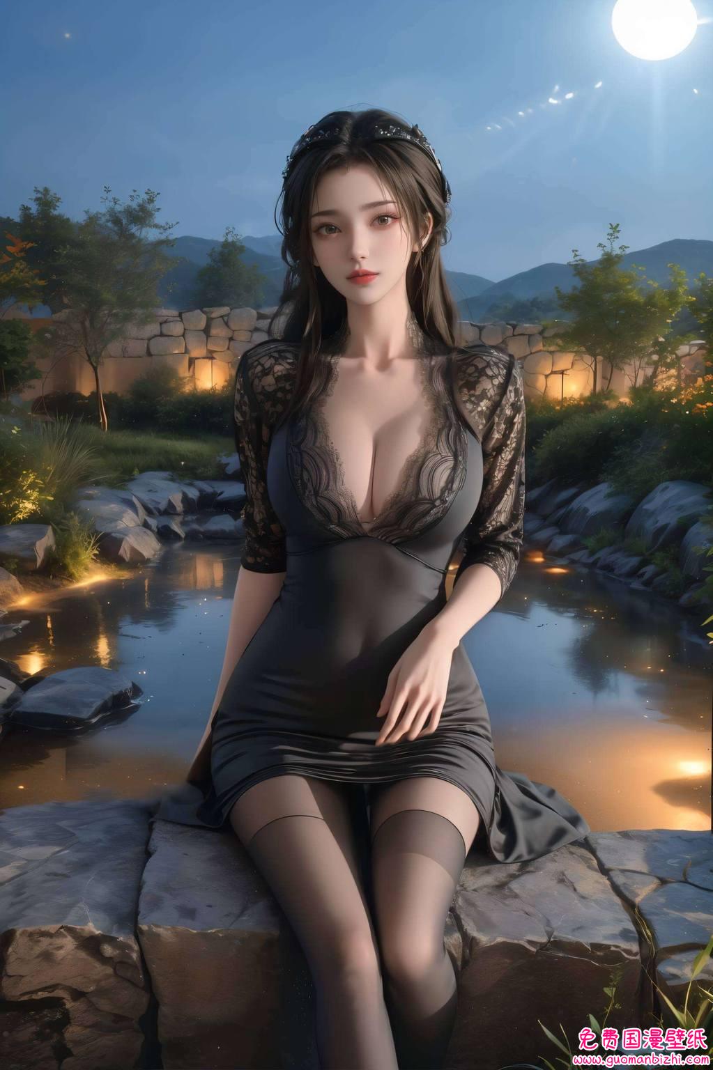 李慕婉4k高清横屏壁纸：AI创造免费壁纸合集，Win10漫画壁纸精选