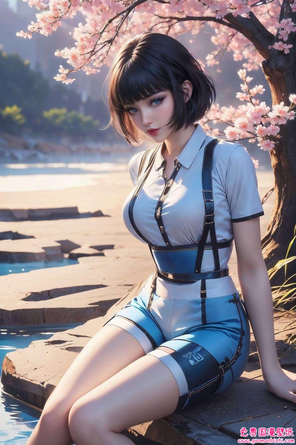 AIGC壁纸游戏壁纸iPad潮图壁纸集——青丘帝姬霸气风采尽显