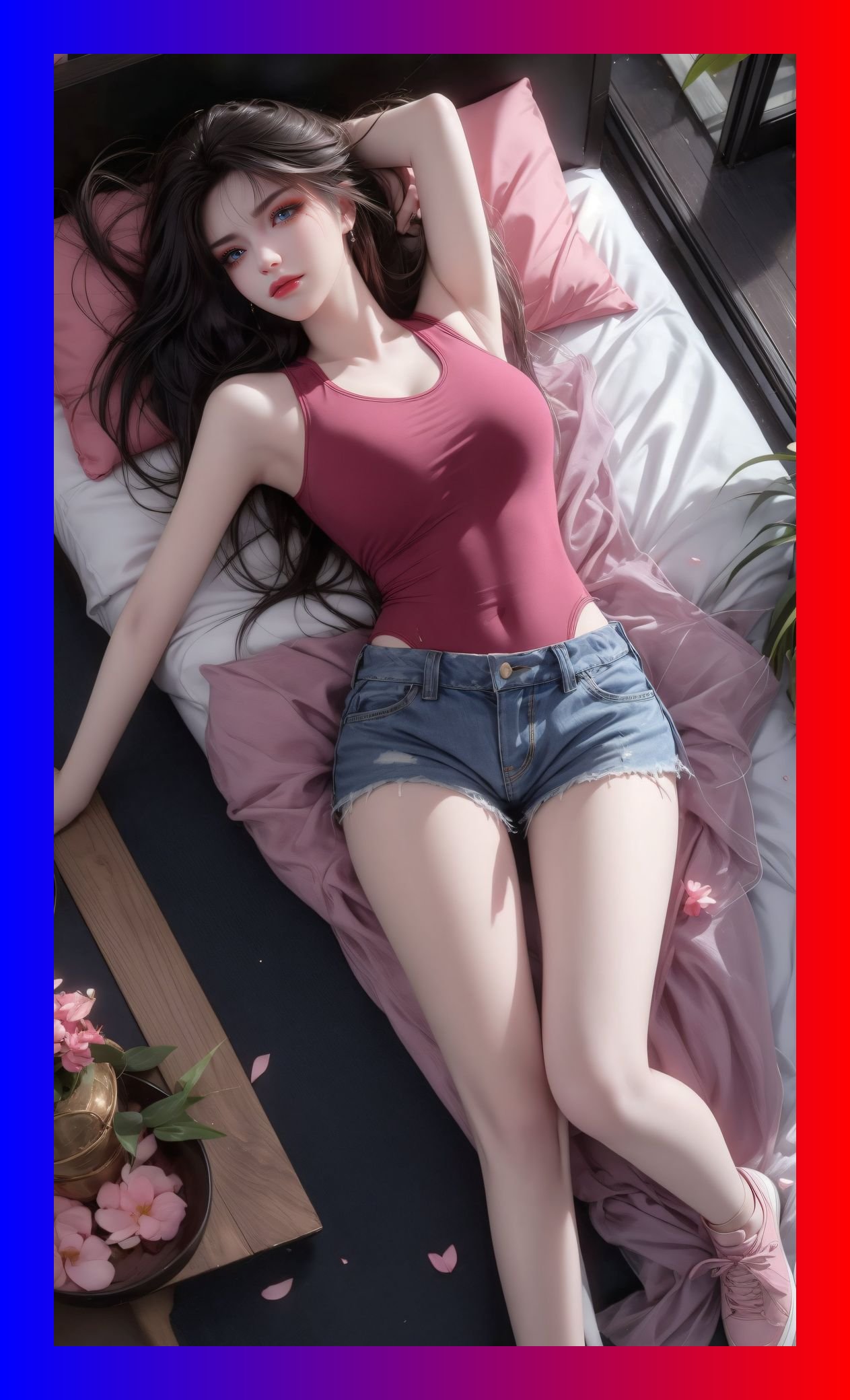 国风ai素材斗破苍穹美杜莎高质量4k图包壁纸