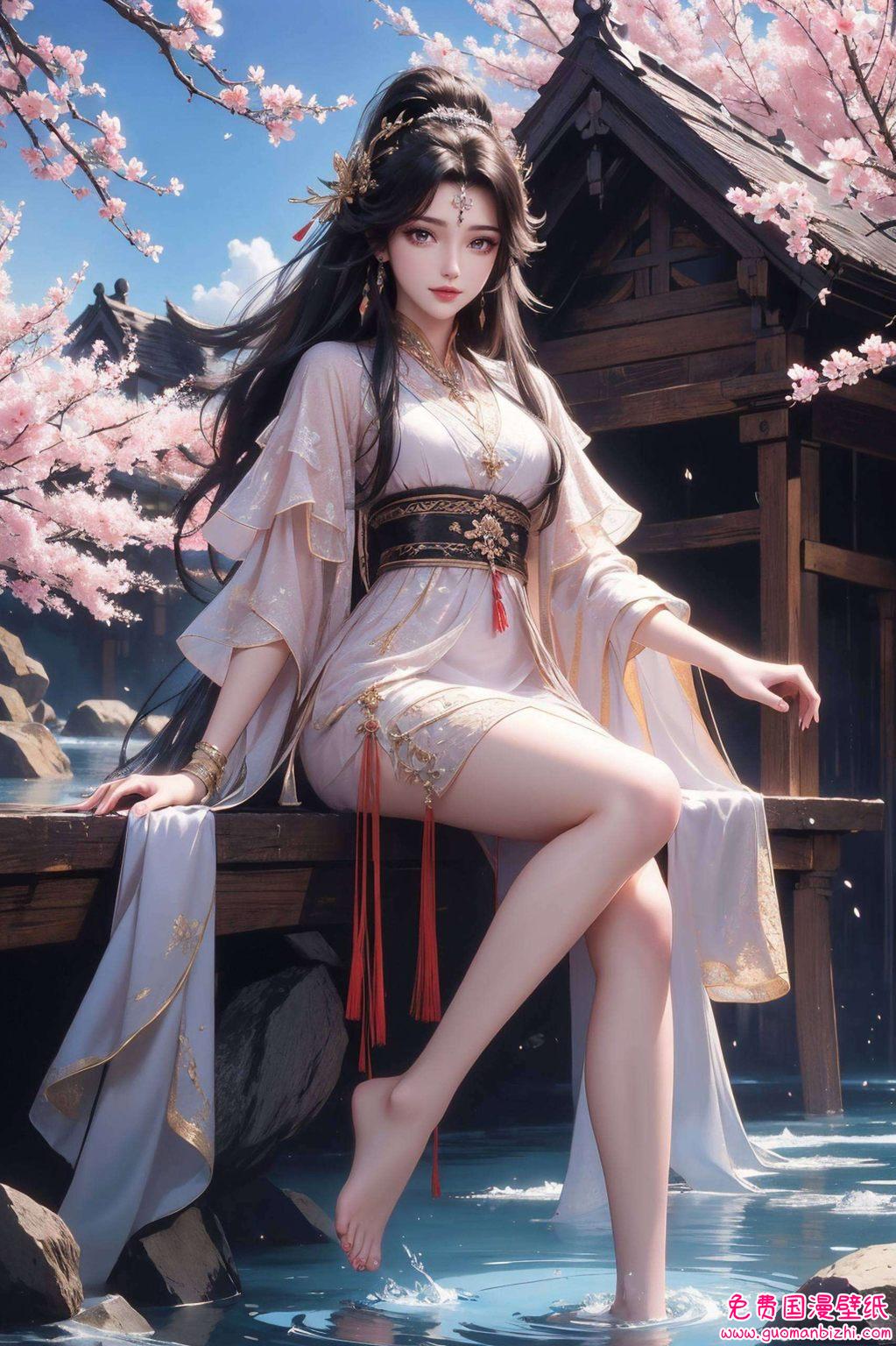 仙逆周紫虹伤心壁纸：AI素材护眼，精选壁纸，iPhone背景图片集