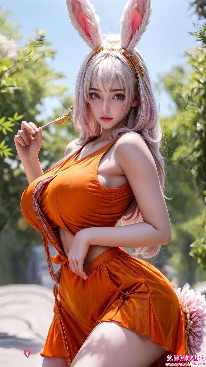 公孙离伽罗：AI动漫人物免费壁纸秀，电脑可爱壁纸精选集