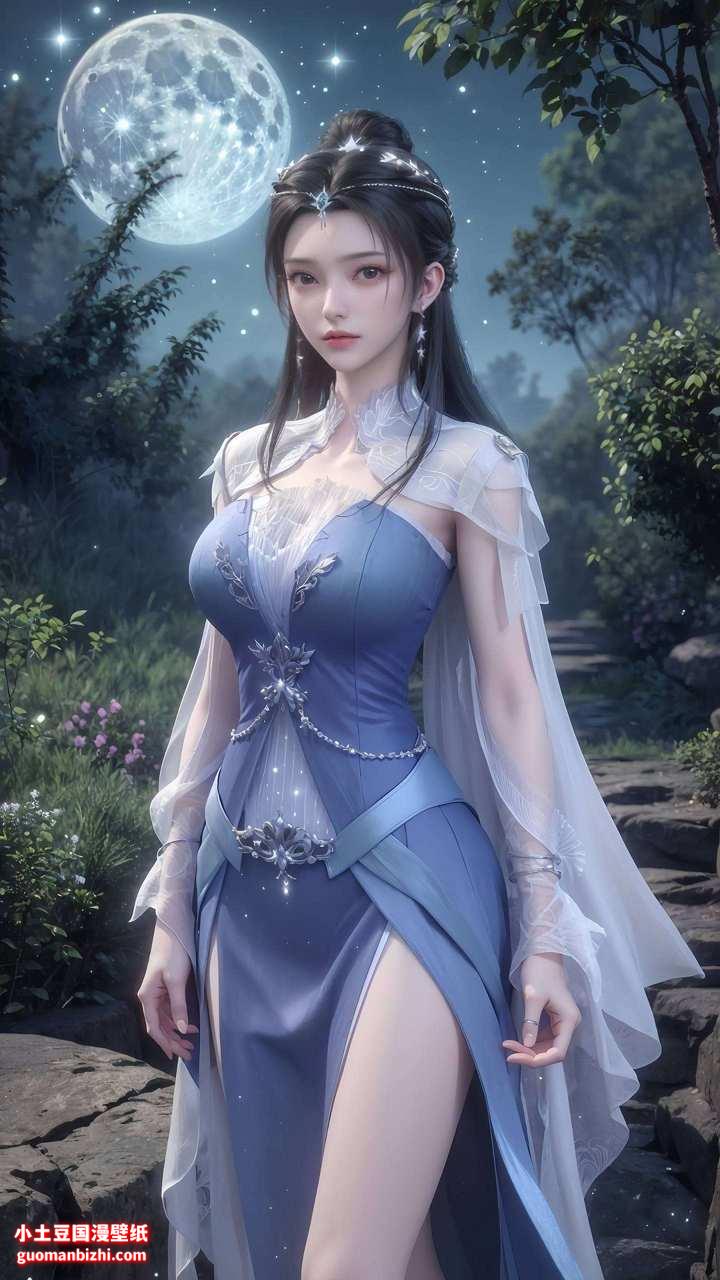 动漫女生李慕婉护眼炫彩壁纸集