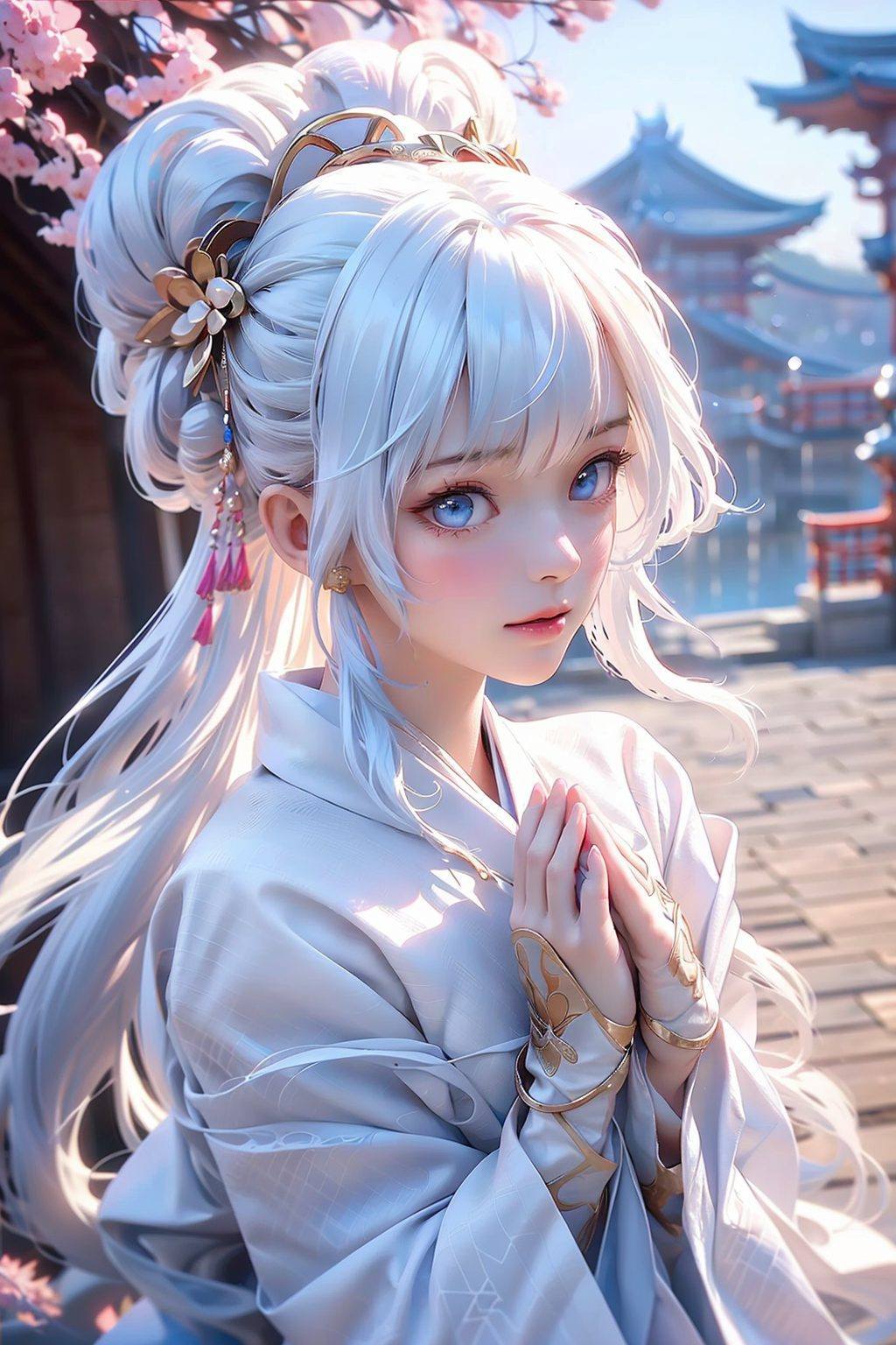 神里凌华炫彩壁纸集：免费壁纸秀，苹果锁屏壁纸精选