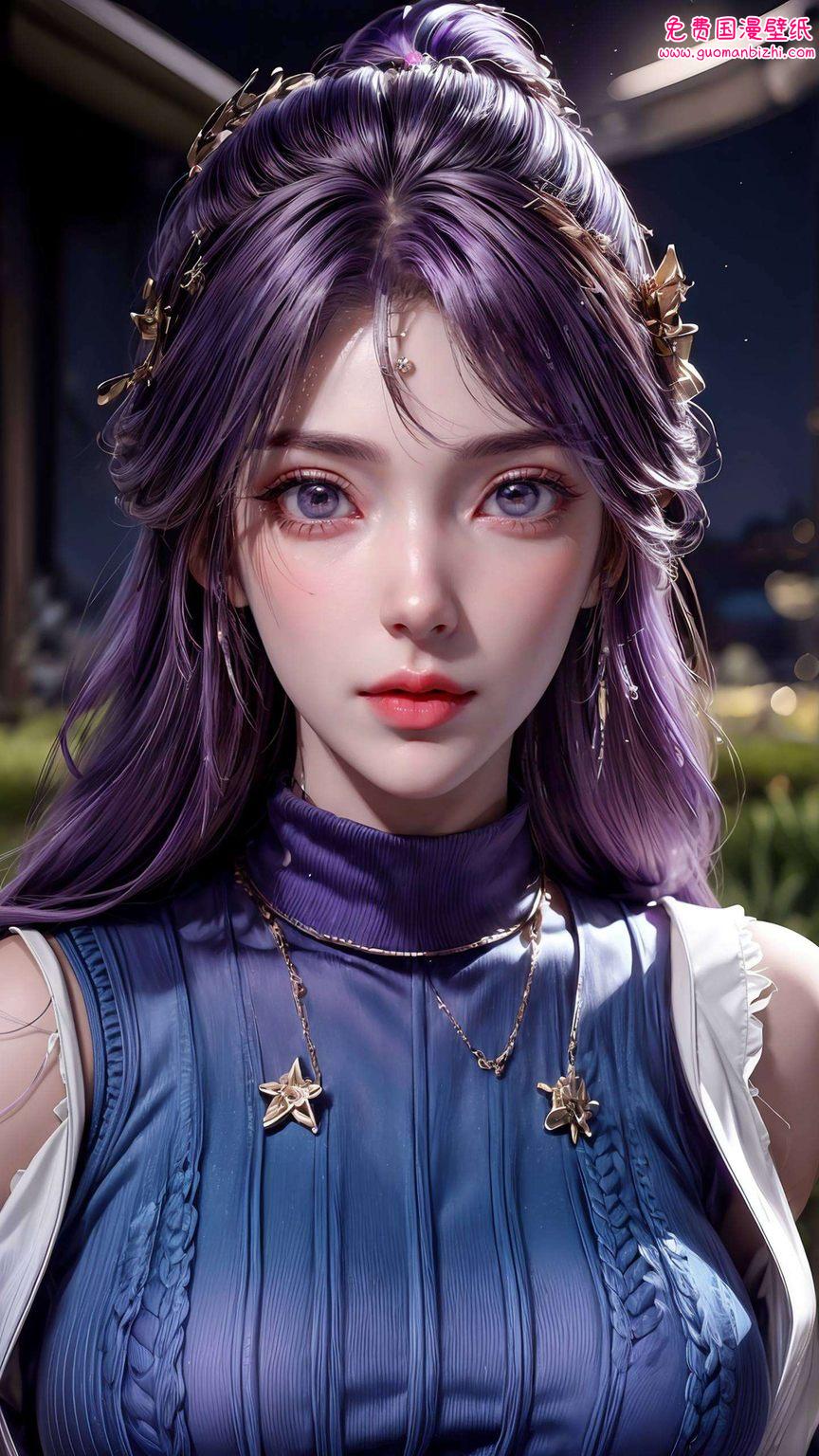 AI角色壁纸护眼，苹果炫彩壁纸，云曦动漫集锦