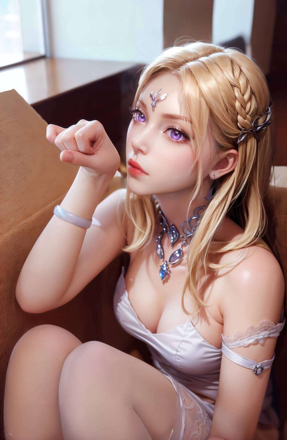 AI创造：千仞雪的野心壁纸，护眼安卓可爱壁纸集锦