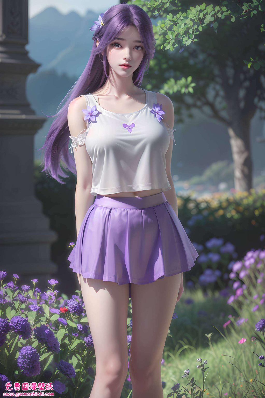 动漫女神云曦：超还原二次元壁纸，电脑高清壁纸集锦