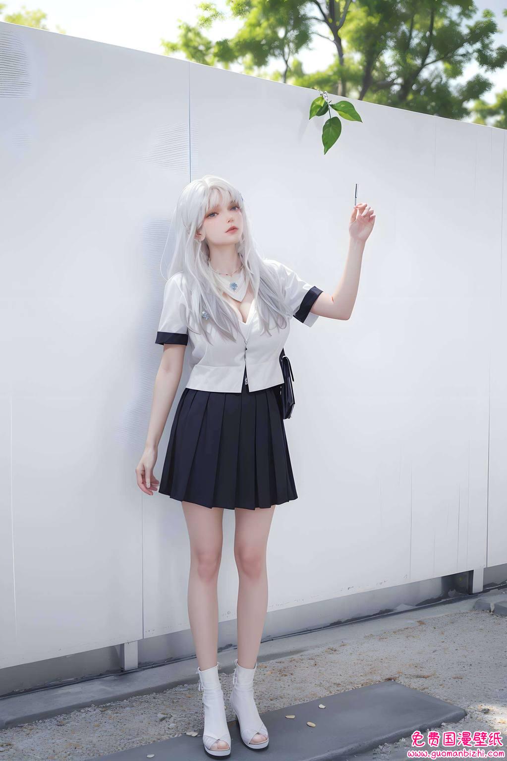 AI图片精细描绘：圣采儿打杨文昭，安卓粉色角色壁纸集