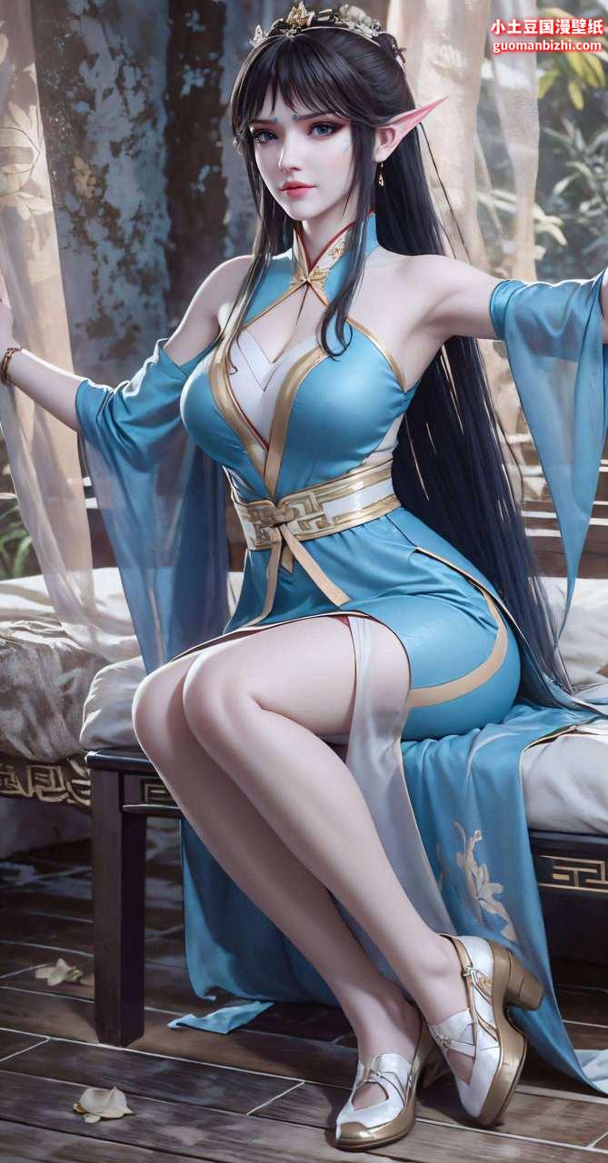 凤清儿壁纸丰满微博2：超高清精细角色手机炫彩壁纸