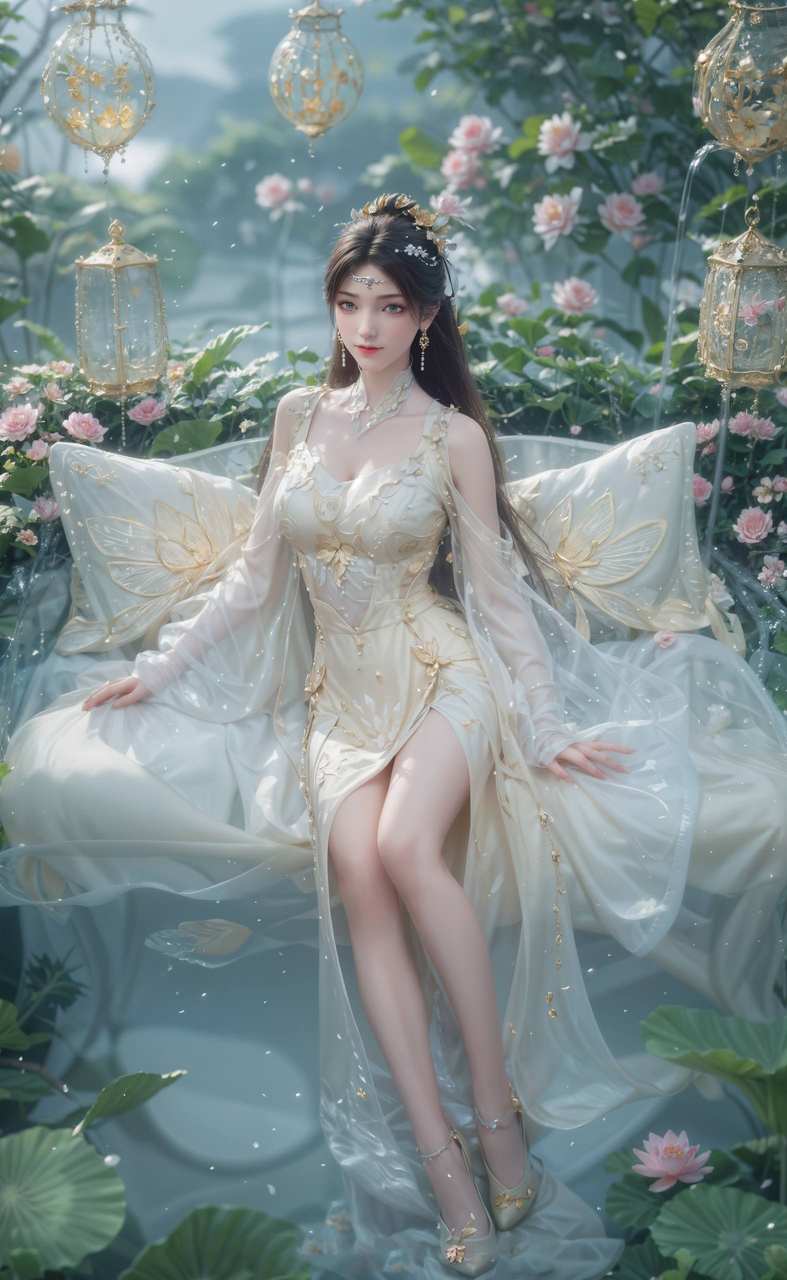 ai壁纸:金瓶儿绘画素材合集