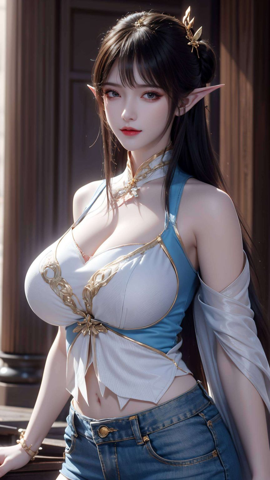 AI创造凤清儿精美壁纸，图文并茂，免费壁纸分享，电脑墙纸精选集。