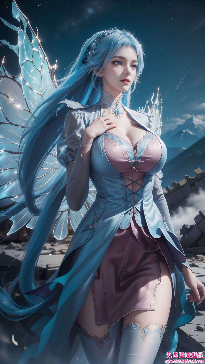 AI壁纸免费分享：IPAD专属漫画壁纸——唐三与唐舞桐风采展示