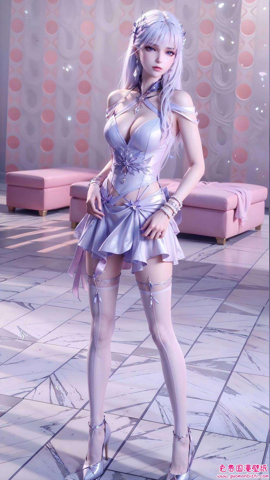 圣采儿动漫AI范例，免费壁纸下载，Win10桌面图片，动漫壁纸视频集锦